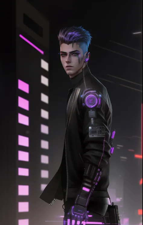 Change background cyberpunk handsome
boy, realistic face, 8k, ultra realistic