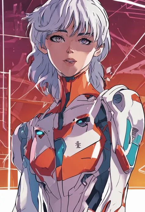 chica anime parecidaa rei ayanami del anime neon genesis evangelion