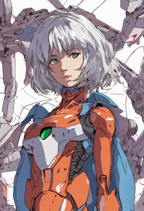 chica anime parecidaa rei ayanami del anime neon genesis evangelion