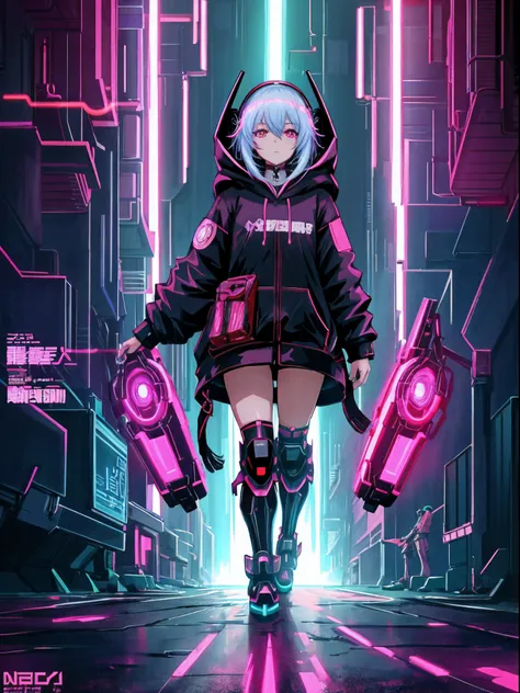 anime girl with futuristic helmet and glowing eyes in a dark room, digital cyberpunk anime art, cyberpunk anime girl, digital cyberpunk - anime art, anime cyberpunk art, anime mecha aesthetic, cyberpunk anime art, artwork in the style of guweiz, cyberpunk ...