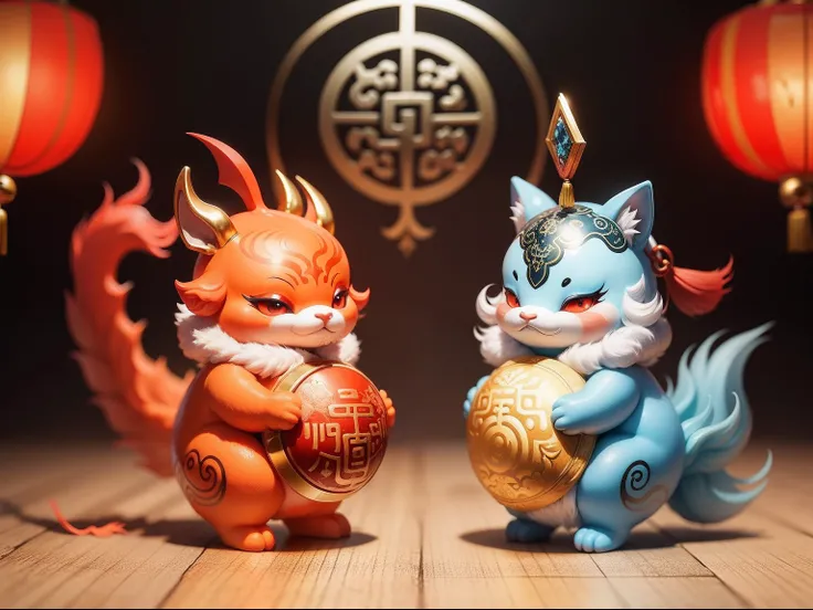 Chinese mythical creatures，gourmand