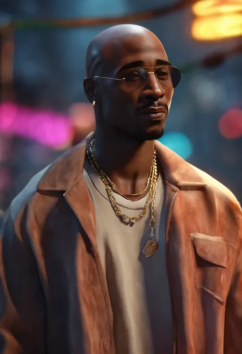 tupac shakur, ultra realistic