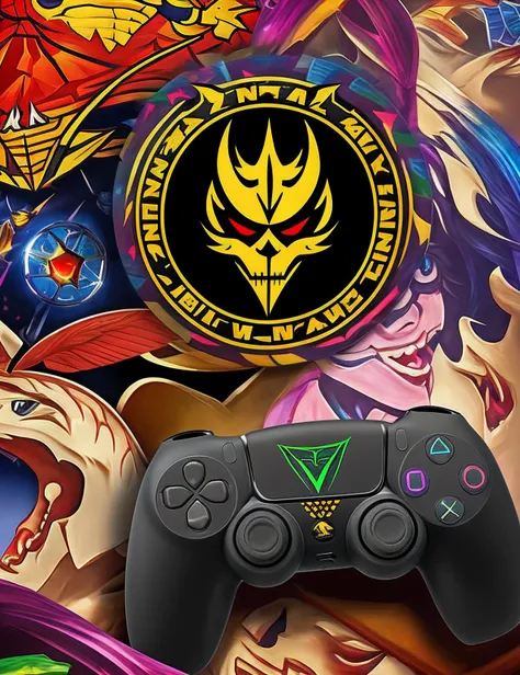 Demonic Carnival Logo, game logo,ps5 scuff controller --auto --s2