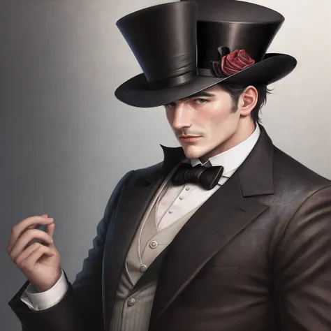 Man in top hat