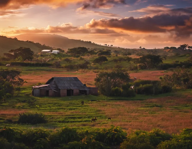 linda imagem de uma porteira de uma fazenda com natureza, beautiful view, porteira, cerca, natureza