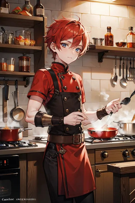 Cooking dishes　{{ember}}　twinks　male people　steampunc　cuisine