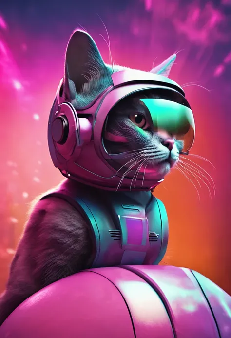 Futuristic cat