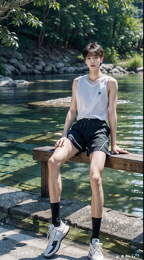 （A 15-year-old junior high school boy：2），Positive perspective，（malefocus），（Expose the whole body：2），Height 300 cm，der riese，Everything in front of me seems so small，（long and straight legs：2），Lower extremities shown，Expose shoes，Tall guy，Tall，Bodybuilding，...