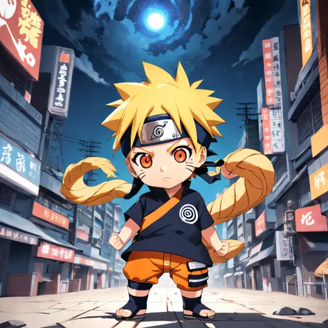 naruto uzumaki chibi chara, designer camisa