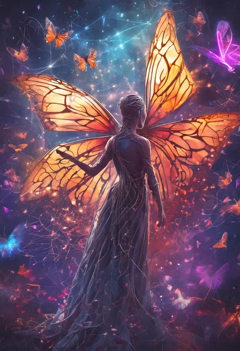 Express the inner transformation and healing energy associated with the 396 Hz Solfeggio frequency。NP、The way butterflies molt and change like、Think of an image of a broken chain being untied, etc.