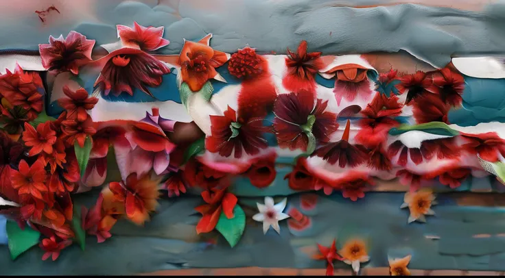 (Alfombra de flores naturales, tapete de flores festivo ).Crea una fascinante obra de arte abstracta con un enfoque en la fluidez y el movimiento. Utilice una paleta de colores rica y diversa, Blend tones seamlessly to evoke a sense of continuous movement....