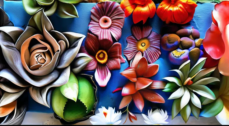 alfombra de flores naturales, tapete de flores festivo ).crea una fascinante obra de arte abstracta con un enfoque en la fluidez...