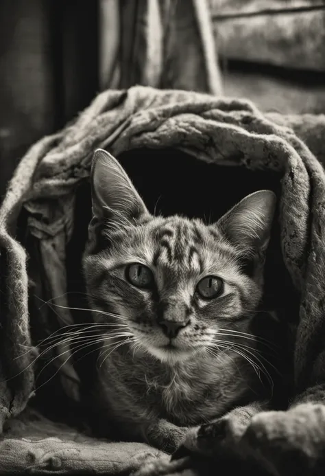 "pet cat"; luz ambiente, Nikon 15mm f/1.8G, Directed by: Alessio Albi, por Annie Leibowitz, Por Lee Jeffries