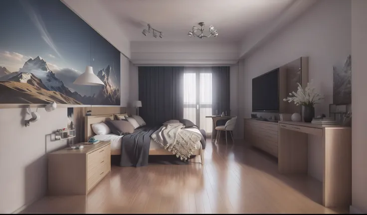 Realistic 3d style, highly detailed 3d rendering, highly detailed 3d rendering, realistic movie rendering, realistic afternoon lighting, high quality 3d rendering, high quality 3d rendering, realistic room, very realistic 3d rendering, realistic cinema 4d ...