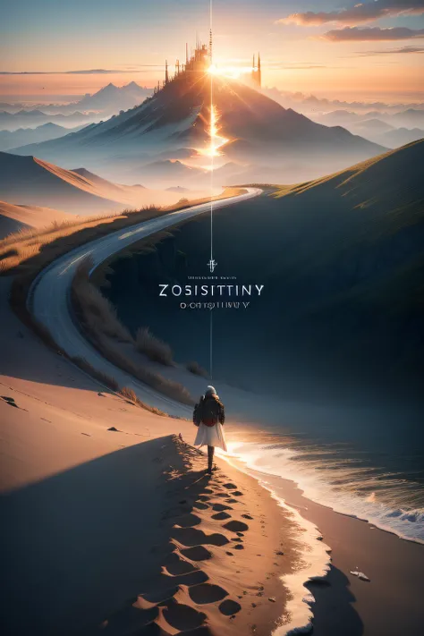 Popular Text: Journey of Destiny，zoomed