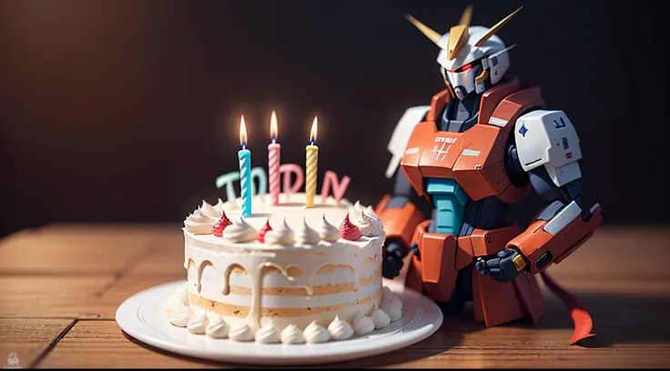 The birthday cake，GUNPLA