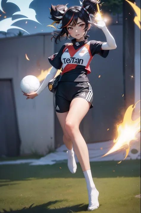 Xinyan Genshin Impacto, uniforme de futebol
