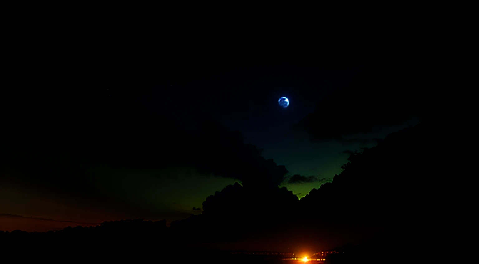 natureza, noite, lua cheia