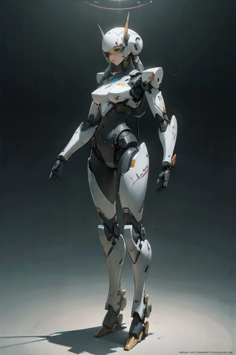 robot, full body, illustration, cinematic light, high resolution, best quality, ultra detailed, masterpiece,