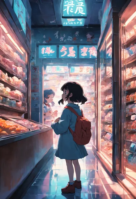 In an ordinary town，A young girl named Lisa lived。One day，She discovers a magical mirror in an old grocery store。