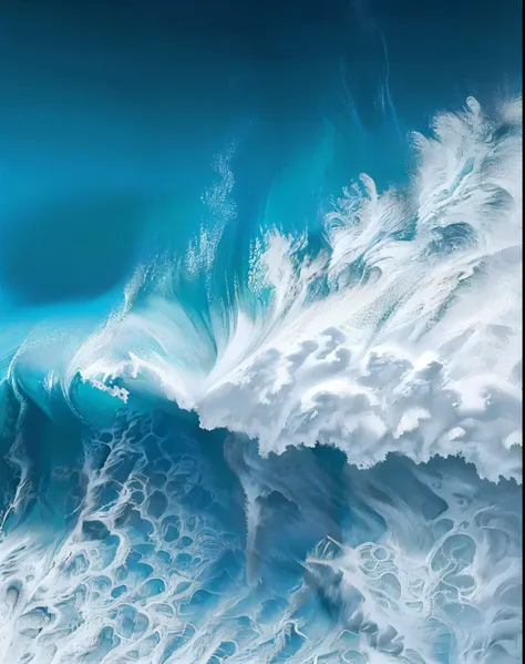 surfers ride the waves in the ocean of blue skies, soaring waves, surf photography, big wave and foam, big wave surfing, stunnin...