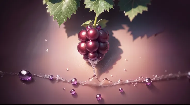 resh grape seamless background, adorned with glistening droplets of water. Top down view. Shot using a Hasselblad camera, ISO 100. Professional color grading. Soft shadows. Clean sharp focus. High - end retouching. Food magazine photography. Award winning ...