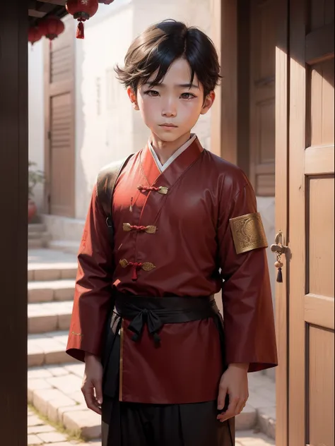 a boy, China, ancient, traditional