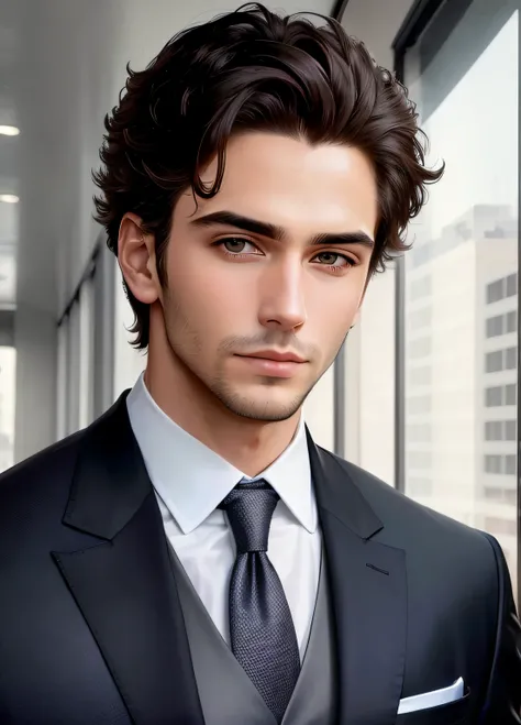 Man in suit looking at camera, face perfect, perfect handsome face, Handsome face, Inspired by Luca Zontini,good looking face, really good looking face!!, handsome attractive face, looking intensely at the camera, Rafael Personas, handsome detailed face