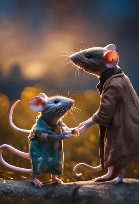 Mouse puppets