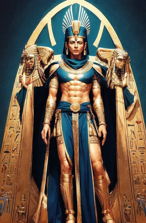 Srk as Egyptian god