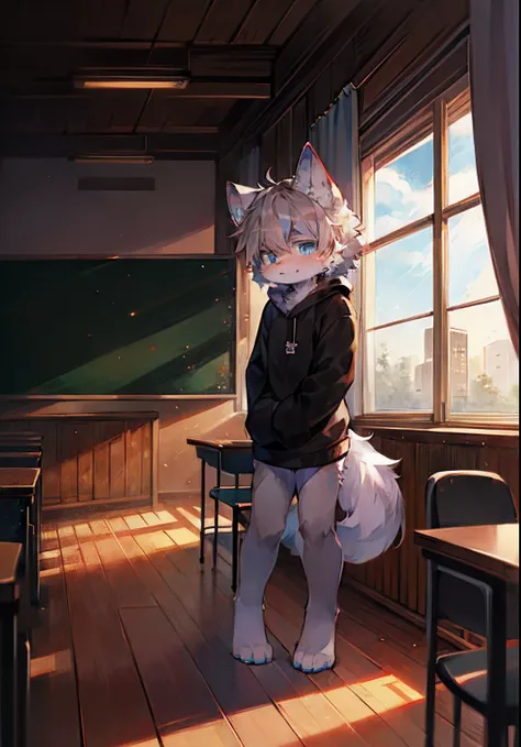 (ambiente dark:0.8),Masterpiece,High quality,abstract res,Digital painting(artwork of a), by Dagasi, Yupa,Kiyosan,(anthro,Fluffy fur,Character focus:1.1),anthro male cat,Short hair,Portrait , eyes with brightness, in a panoramic view, Character focus.(deta...