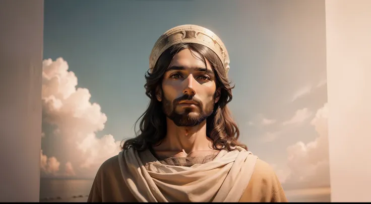 Start by finding an image of Jesus Christ that you would like to use as a reference for your art. Certifique-se de escolher uma imagem respeitosa e adequada.