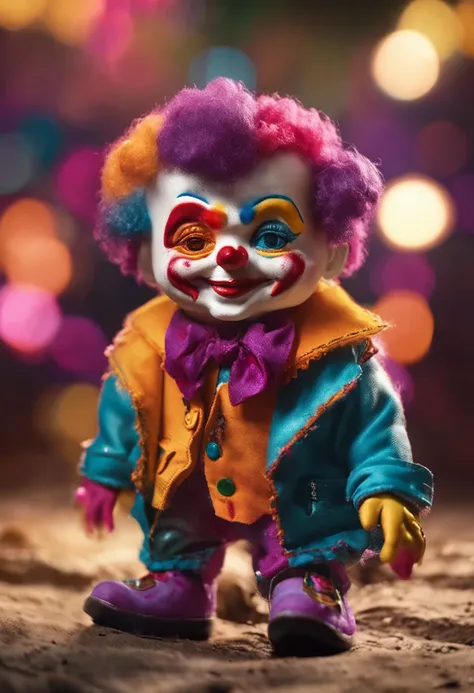 cute clown, REALISTA FORTE SORRINDO