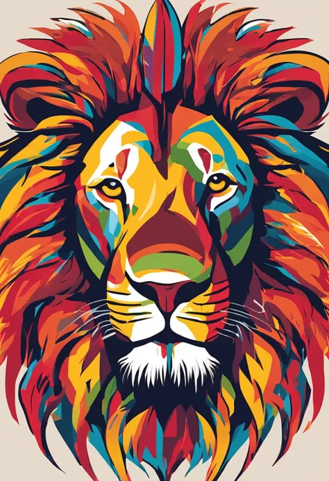 Project an image with a black background where a majestic realistic lion is standing or sitting over the word pop. The lion must be portrayed with great detail and realism, exuding strength and confidence. The word pop should be big and bold, positioned at...