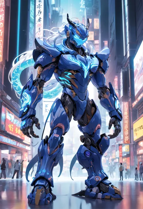 Malaysia tiger, (Blind box toy style:1.2), (Full body shot) , 1 Transparent guy ,Behind him is a transparent Chinese dragon, Transparent mech, Exquisite helmet:1.2, Luminous goggles:1.2, Cyberpunk, dreamy glow, luminous neon lights, Clean, White background...