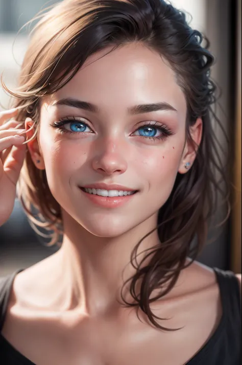 (realistic, photo-realistic:1.37),(8k, RAW photo, best quality, masterpiece:1.2), cute, ultra-detailed,heart-shaped pupils,physically-based rendering, ultra high res, kodakvision color, shot on Arricam LT Camera, bokeh, sharp focus,
looking at viewer,photo...