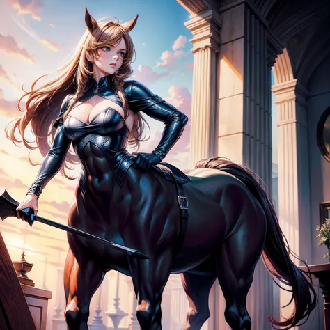 centaur horse，Beautuful Women