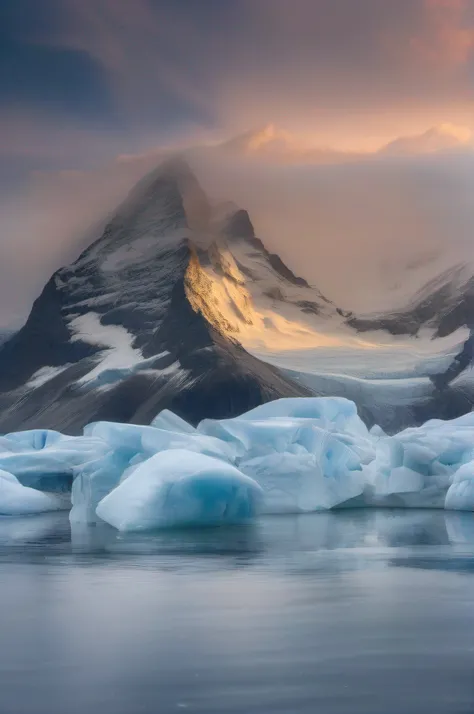 Marvel at the majesty of Swiss glaciers! This image captures the icy and imposing beauty of these natural formations. Share in the comments your thoughts on climate change and how we can preserve these fragile ecosystems