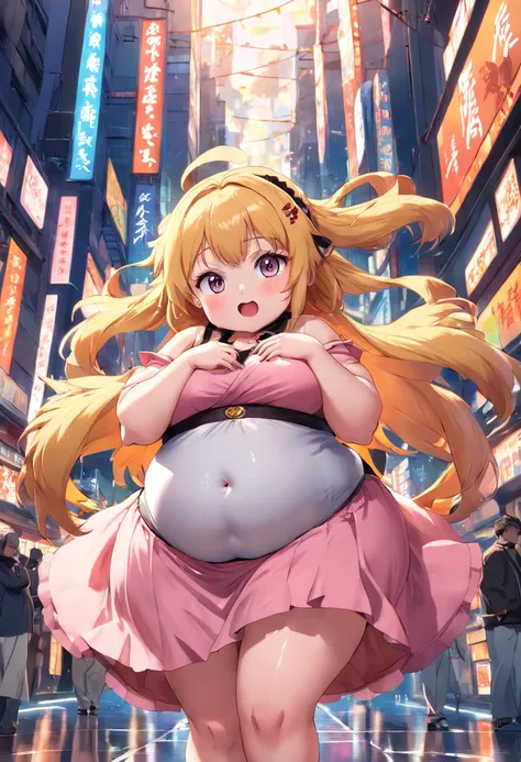 Fat girl anime