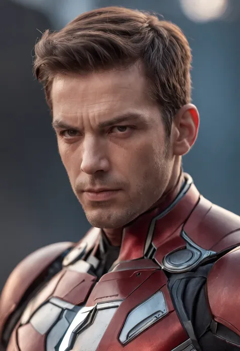 A FACE DO HOMEM DE FERRO MARVEL