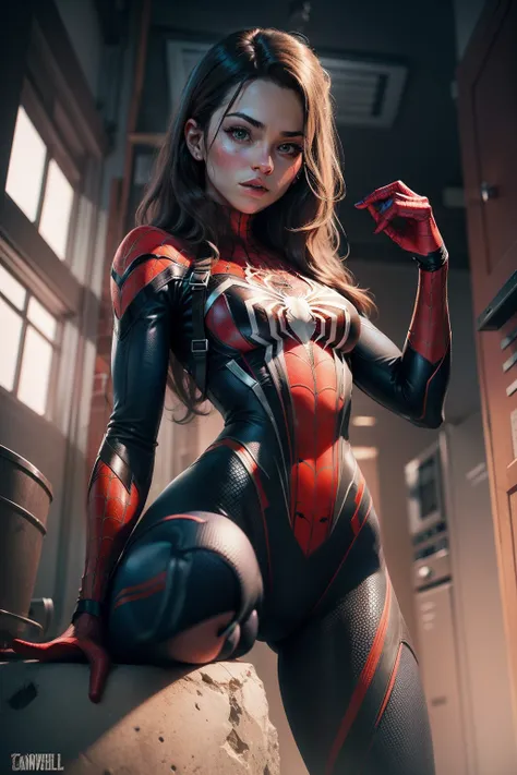 The female version of Spider-Man