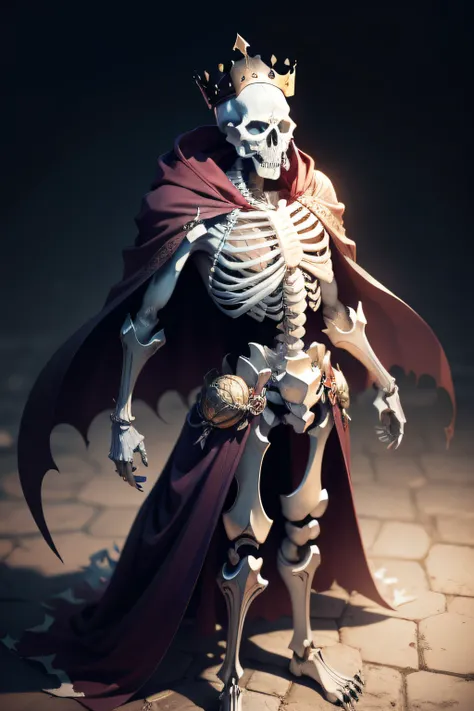 skeleton king, info items and skill images on slides