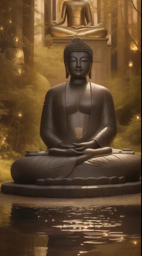 monuments: Love the Great Buddha wish, Bronze statue of the Great Buddha, 5 meters high. It is decorated with precious stones, There is a smiley face, There is a wishing device on the chest, location: In the garden, The flower of the four seasons, Located ...