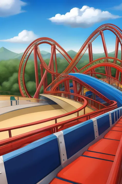 A very long and expensive roller coaster