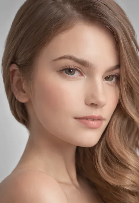 modelo: La modelo debe tener un aspecto fresco y natural, with minimal makeup that highlights your features. vista de perfil, Su cabello debe ser peinado en ondas sueltas o un peinado elegante. luci: Usar suave, Diffused lighting to create a warm and welco...