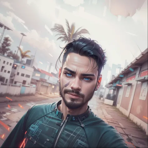 Change background cyberpunk handsome boy , realistic face 8k ultra realistic,