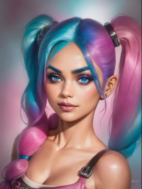 "prompt": "describe the face of {{cute mrunalt}} as harley quinn, with pink and blue hair color.",
"prompt": "describe the face ...