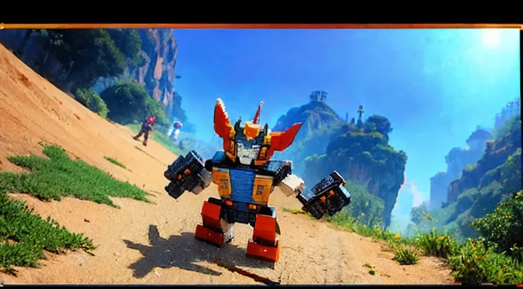 pixel game，character  design，Transformers robots， Pixel art #pixelart，super-fine