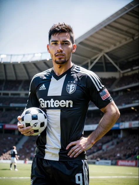 Man soccer Player in Botafogo