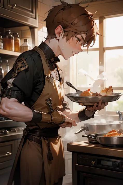 steampunc　male people　twinks　{{ember}}　Cooking dishes　cuisine